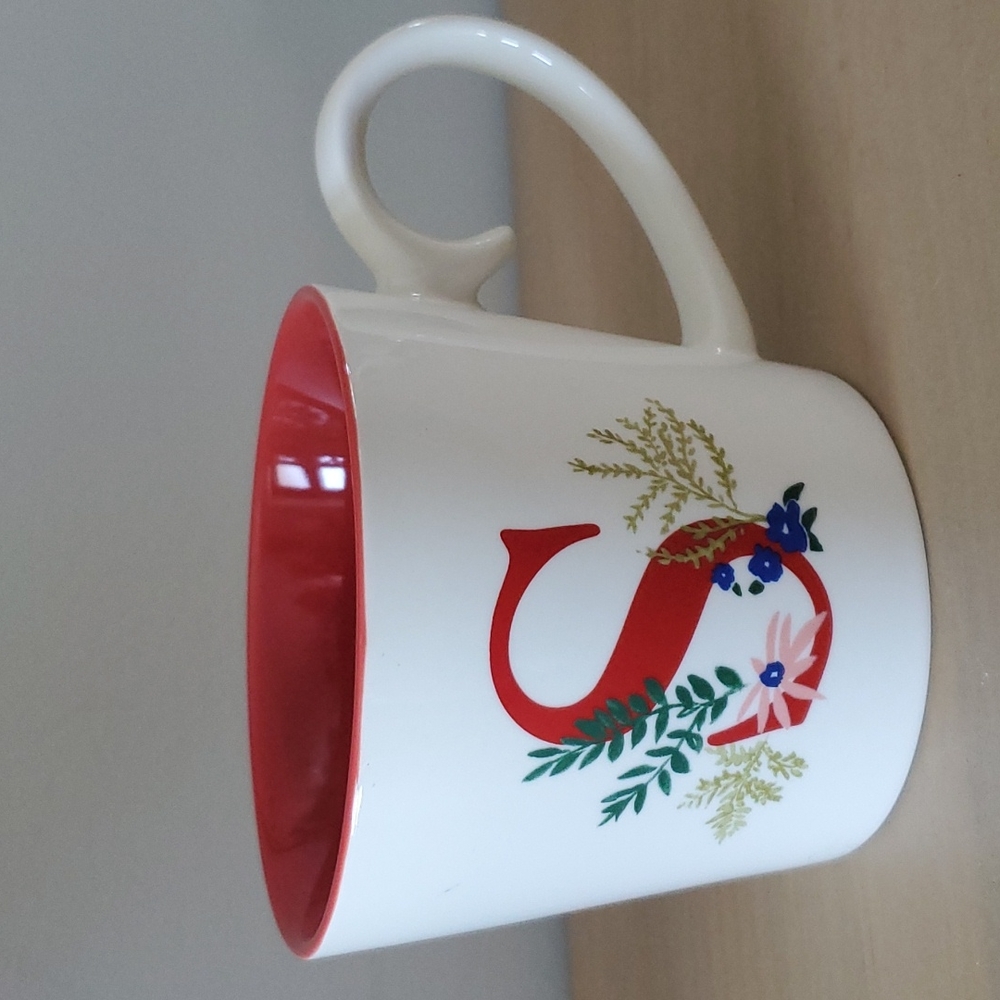 Opalhouse Monogram Mug Letter S